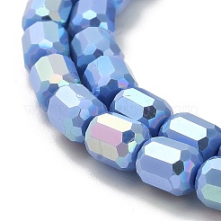 Electroplate Glass Beads Strands&nbsp;EGLA-D030-06F