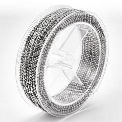 Tarnish Resistant 304 Stainless Steel Ball Chains&nbsp;CHS-S005-05A