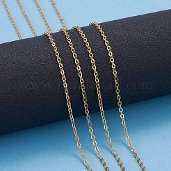 3.28 Feet Ion Plating(IP) 304 Stainless Steel Cable Chains&nbsp;X-CHS-H007-55G