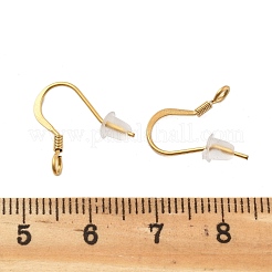 316 Stainless Steel French Hooks with Coil&nbsp;STAS-E163-16G-01
