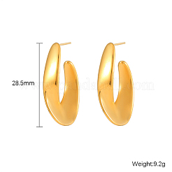 304 Stainless Steel Stud Earrings&nbsp;ZB8618-1