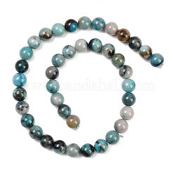 Natural Chrysocolla Beads Strands&nbsp;G-K405-B01-12mm