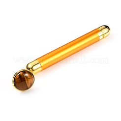 Natural Tiger Eye Electric Massage Sticks (No Battery)&nbsp;G-E515-13P