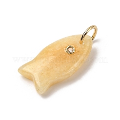 Natural Topaz Jade Pendants&nbsp;G-A297-01G-06
