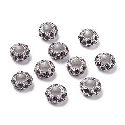 Alloy Rhinestone European Beads&nbsp;CPDL-H998-2