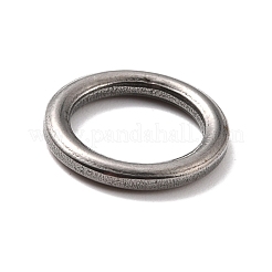 変色しない304ステンレススチールのリンクリングペンダント  丸いリング  ステンレス鋼色  14x2mm  内径：10mm&nbsp;STAS-B024-22P