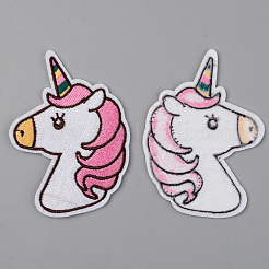 Computerized Embroidery Cloth Iron on/Sew on Patches&nbsp;X-DIY-S040-079