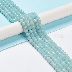 Grade A Natural Amazonite Beads Strands&nbsp;G-C046-01A