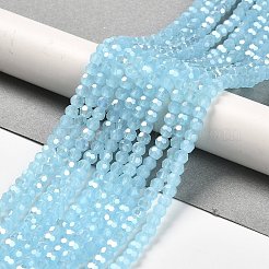 Imitation Jade Glass Beads Stands&nbsp;EGLA-A035-J4mm-B04