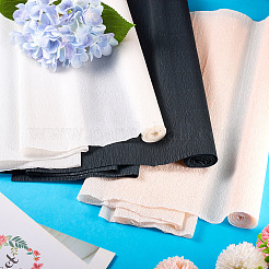 3 Rolls 3 Colors Handmade Crepe Paper&nbsp;DIY-TA0011-55