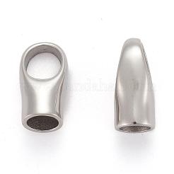 Tarnish Resistant 304 Stainless Steel Cord Ends&nbsp;STAS-I020-03