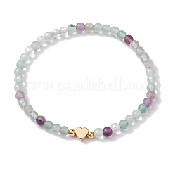 Natural Mixed Gemstone Round Beaded Stretch Bracelets&nbsp;BJEW-JB10234