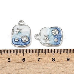 Alloy Rhinestone Pendants&nbsp;PALLOY-P311-02P