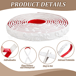 PVC Self-adhesive Flexible Molding Trim&nbsp;AJEW-CP0011-26B