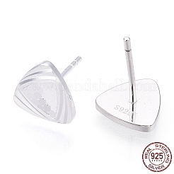 925 Sterling Silver Stud Earrings&nbsp;STER-T004-52S