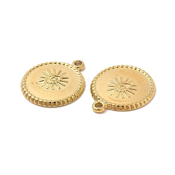 Ion Plating(IP) 304 Stainless Steel Pendants Rhinestone Settings&nbsp;STAS-B032-09G