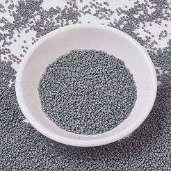 MIYUKIデリカビーズ  シリンダー  日本製シードビーズ  11/0  （db0882)マット不透明グレーab  1.3x1.6mm  穴：0.8mm  約2000PCS /ボトル  10 G /ボトル&nbsp;SEED-JP0008-DB0882