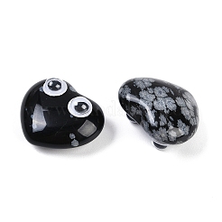 Natural Snowflake Obsidian Figurines&nbsp;G-H073-01C