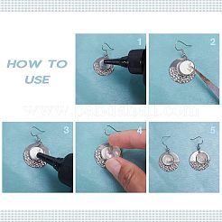 DIY Geometry Dangle Earring Making Kits&nbsp;FIND-CA0004-70