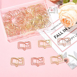40Pcs 2 Colors Iron Paper Clips&nbsp;AJEW-SP0002-99B