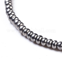 Nylon Thread Braided Beads Bracelets&nbsp;BJEW-JB04348