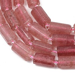 Natural Strawberry Quartz Beads Strands&nbsp;G-L657-D02-01