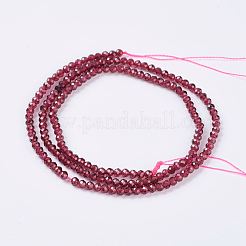 Natural Garnet Beads Strands&nbsp;G-J376-36A-2mm