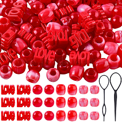 1Bag Plastic Hair Braiding Tool&nbsp;FIND-PA0001-61