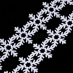 Christmas Snowflake Felt Lace Trim&nbsp;OCOR-D013-03C