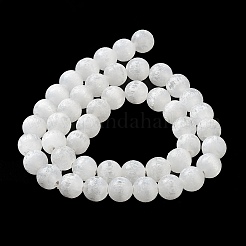 Natural Selenite Beads Strands&nbsp;G-F706-12B-02C