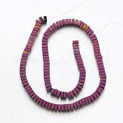 Electroplate Non-magnetic Synthetic Hematite Bead Strands&nbsp;G-F300-20A-04