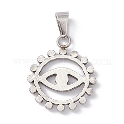 304ステンレスペンダント  サファイアラインストーン付き  ミックスカラー  24x20x2mm  穴：6.5x3mm&nbsp;STAS-A062-31
