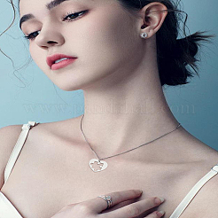 1 Set 304 Stainless Steel Split Pendants&nbsp;STAS-LP0004-22