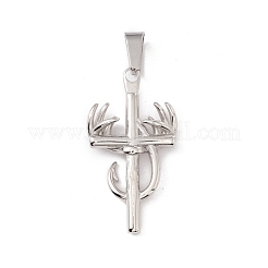 Non-Tarnish 304 Stainless Steel Pendant&nbsp;STAS-E158-42P