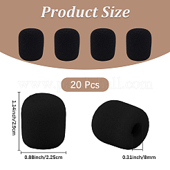 20Pcs Sponge Microphone Cover&nbsp;AJEW-CN0008-28