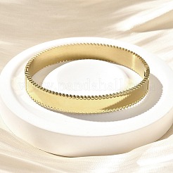 304 Stainless Steel Hinged Bangles for Women&nbsp;BJEW-A028-01G