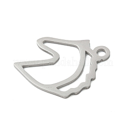 Non-Tarnish 304 Stainless Steel Pendants&nbsp;STAS-B056-13P-01