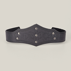 PU Leather with Iron Headring&nbsp;AJEW-WH20018-77B