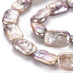 Natural Keshi Pearl Beads Strands&nbsp;PEAR-S020-D04