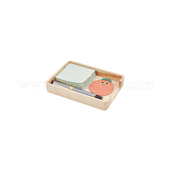 Pine Wood Sticky Note Holder&nbsp;AJEW-WH0475-83