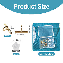 Brass Tube Bails&nbsp;DIY-TA0014-37B-G