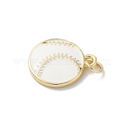 Brass Enamel Pendants&nbsp;KK-A273-12G-02