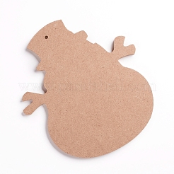 Undyed Natural Wood Mosaic Bases&nbsp;WOOD-G005-01