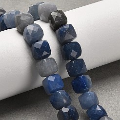 Natural Blue Aventurine(Dyed & Heated) Beads Strands&nbsp;G-H078-C22-01