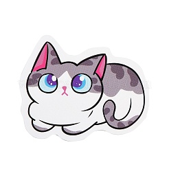 漫画動物紙粘着絵ステッカー100枚  水筒用  ラップトップ  荷物  カップ  コンピューター  携帯電話  スケートボード  ギターのステッカーの装飾  ミックスカラー  46~48x25~44x0.1mm  100個/セット&nbsp;STIC-C010-10