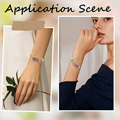 120Pcs Resin European Beads&nbsp;RPDL-SP0001-01