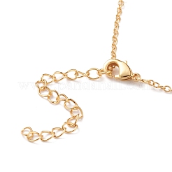 Brass Micro Pave Cubic Zirconia Heart Pendant Necklaces&nbsp;NJEW-Z003-01B