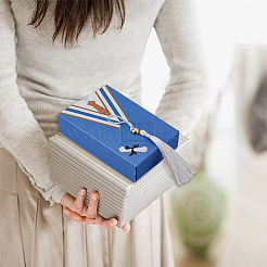Graduation Gown Rectangle Paper Drawer Candy Boxes&nbsp;CON-WH0094-02B