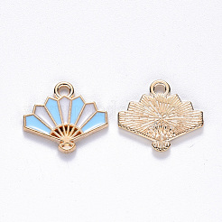 Chinese Style Alloy Enamel Pendants&nbsp;X-ENAM-N054-026A