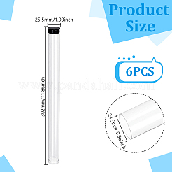 Transparent PC Plastic Bead Storage Tubes&nbsp;AJEW-WH0673-21A